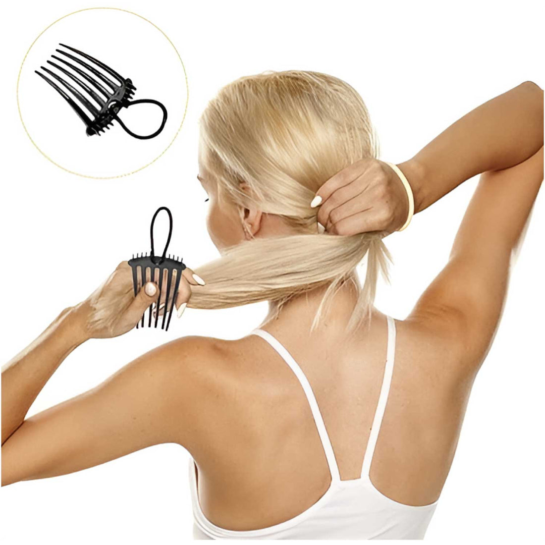 Black Bandette Comb