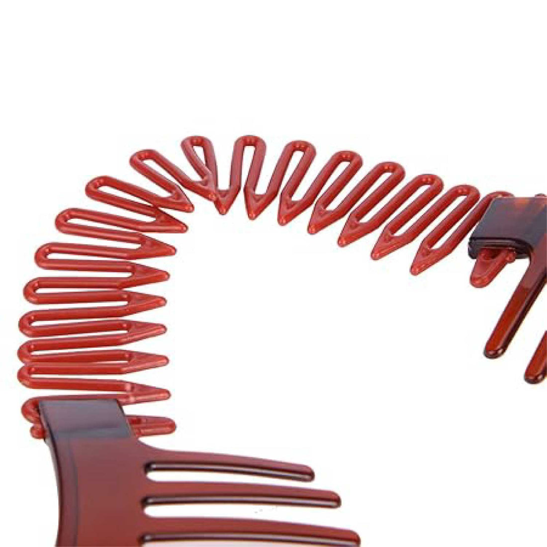 Flexible Plastic Hair Comb Ponytail Hair Styling